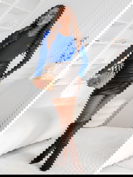 Chabrowa koszulka na długi... 2