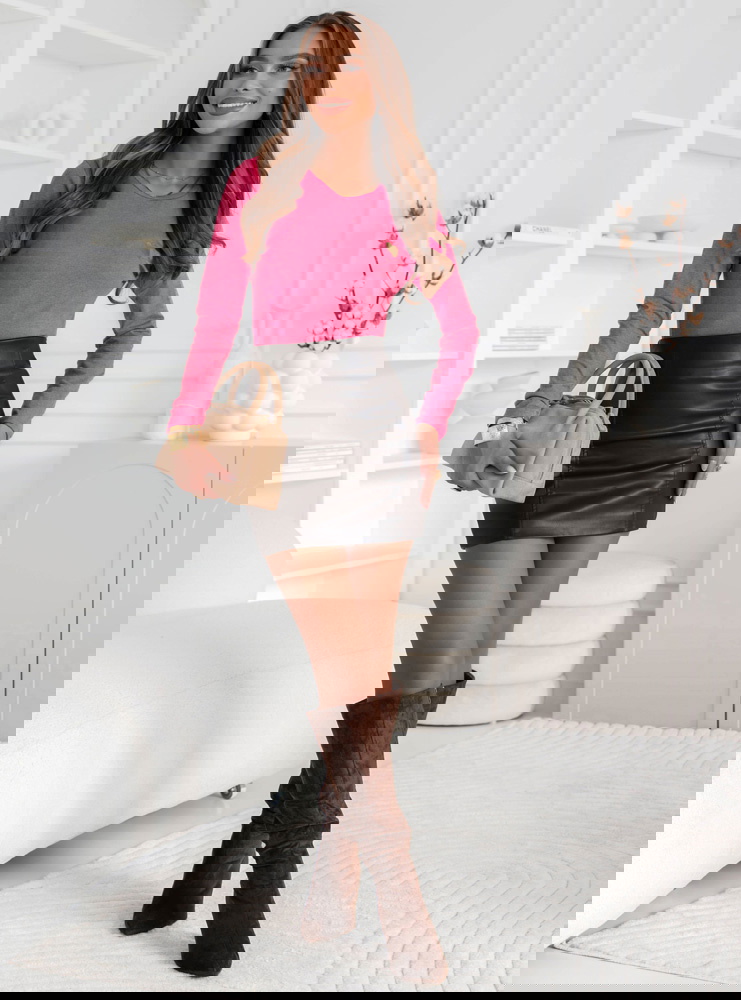 Koszulka na długi rękaw z ozdobnym...