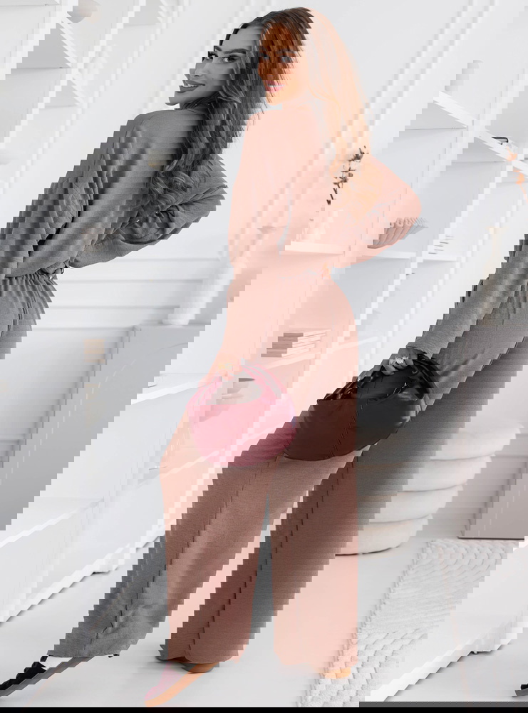 Komplet bluzka i spodnie Shalina -...