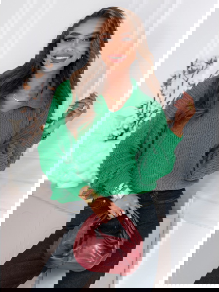 Sweter z kołnierzykiem... 2