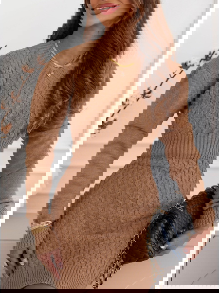 Sukienka swetrowa z... 2