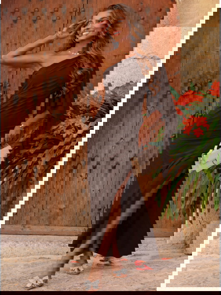 Czekoladowa sukienka na... 2