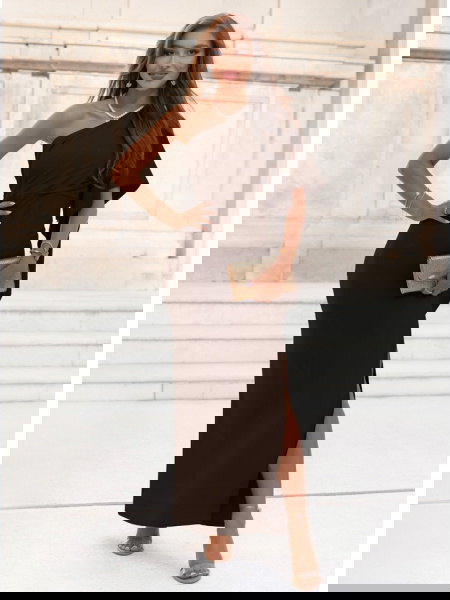 Czekoladowa sukienka na... 2