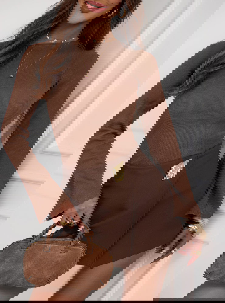 Bluzka w prążek z rozszerzanym...