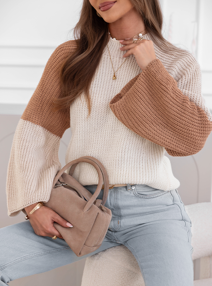 Sweter z szerokimi rękawami Stellar...