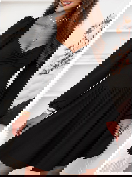 Czarna sukienka z... 2