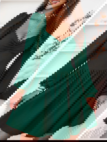 Sukienka z marszczeniem na... 2