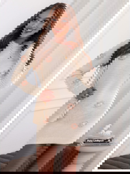 Swetrowa sukienka z... 2