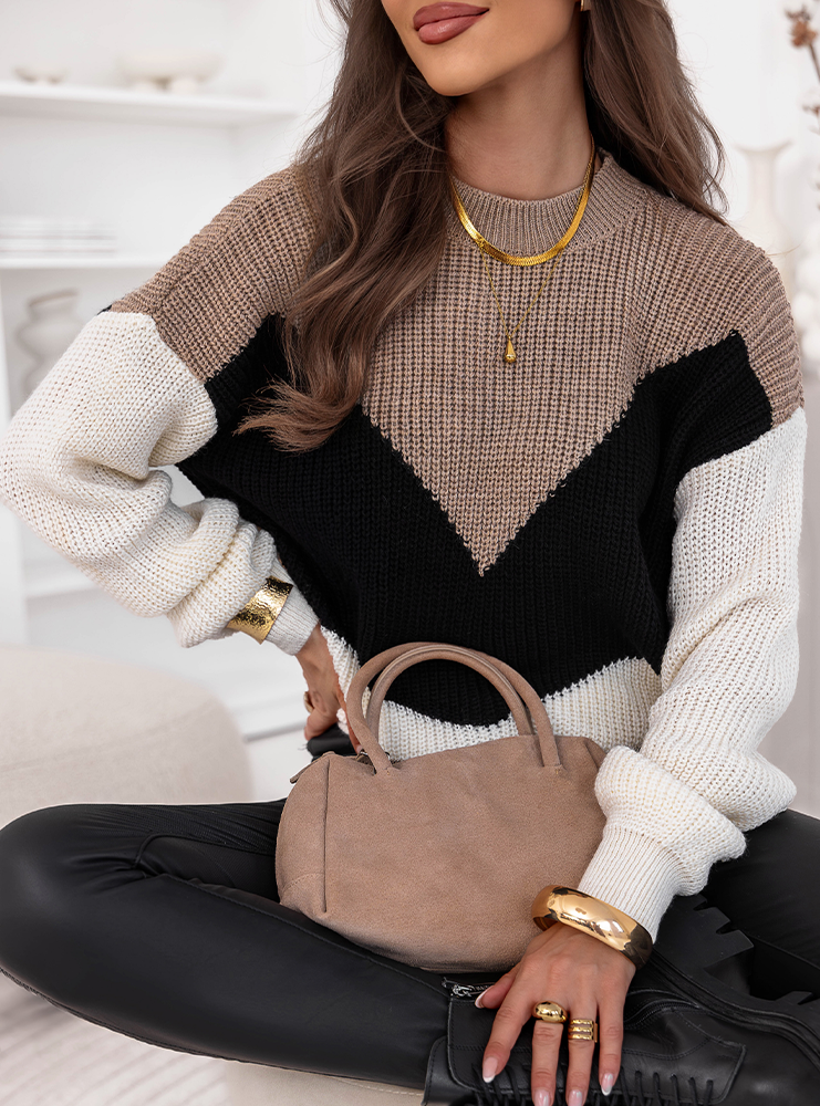 Sweter oversize Kerrine - wzór 1