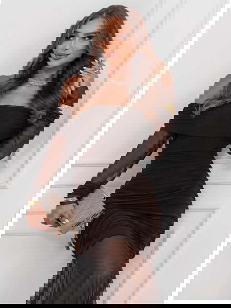 Czekoladowa sukienka typu... 2