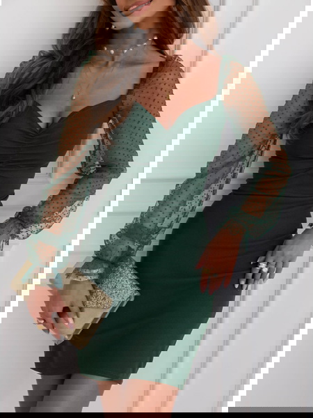 Dopasowana sukienka z... 2