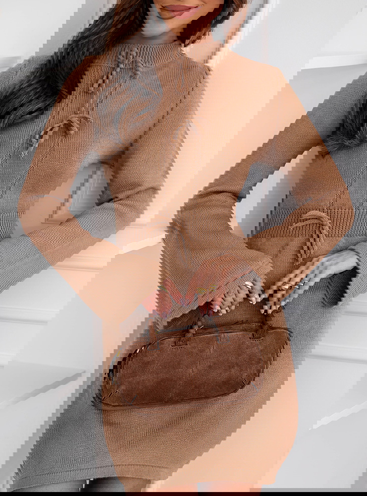 Swetrowa sukienka mini Maitildaa -...