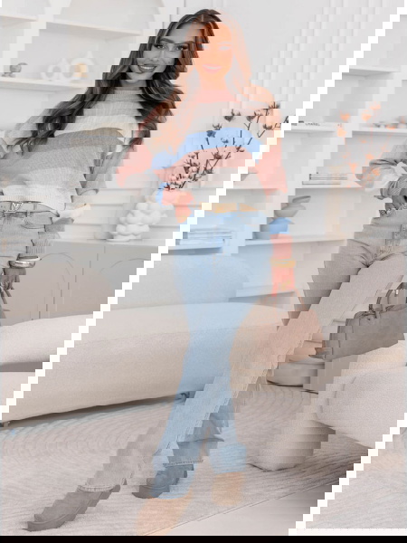 Sweter w paski Patsie - wzór 2 2