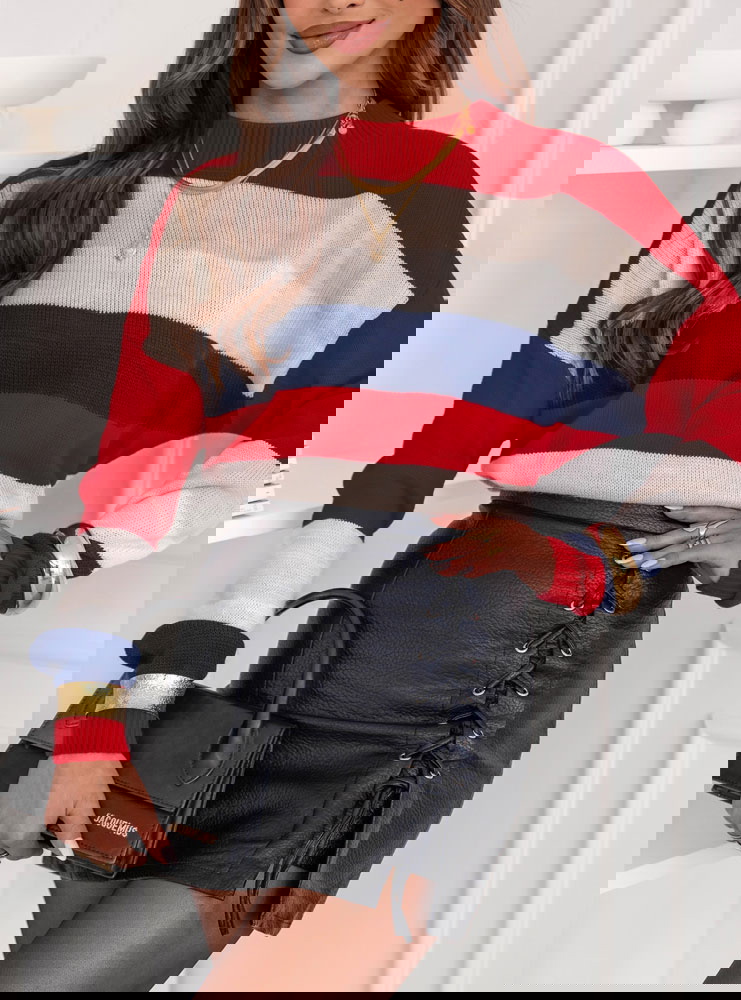 Sweter w paski Patsie - wzór 3