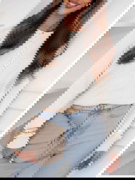 Sweter z guzikami Taurinaa... 2