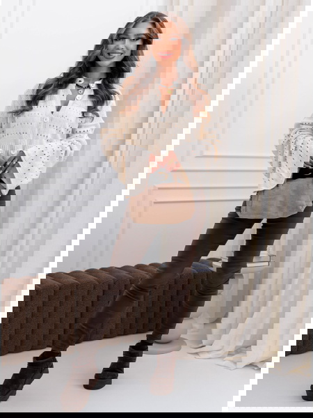 Sweter zapinany na guziki... 2