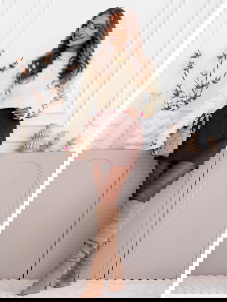 Sweter z serduszkami... 2