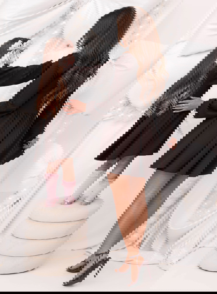 Czekoladowy zestaw sukienek...