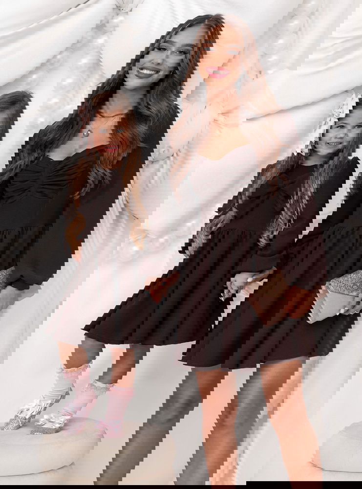 Czekoladowy zestaw sukienek...