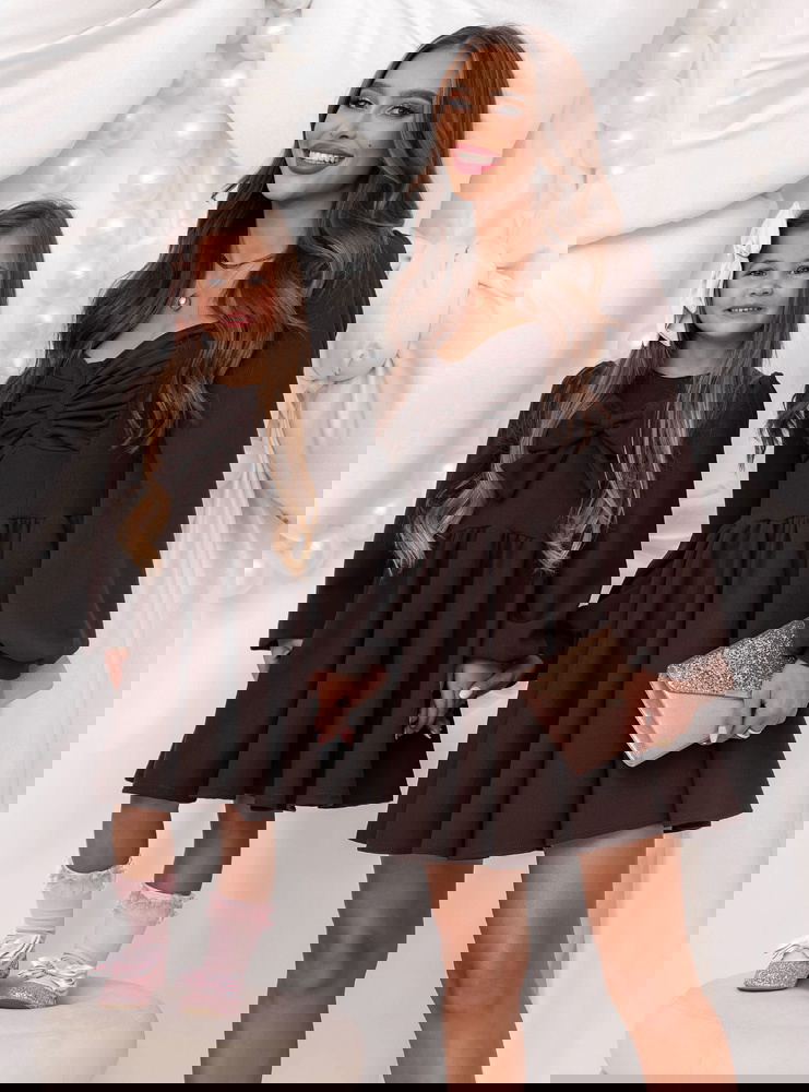 Czekoladowy zestaw sukienek...