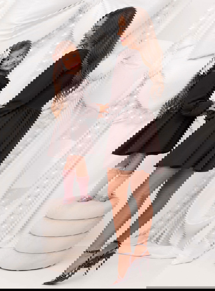 Czekoladowy zestaw sukienek...