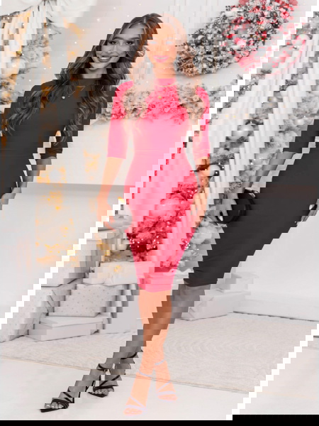 Malinowa dopasowana... 2