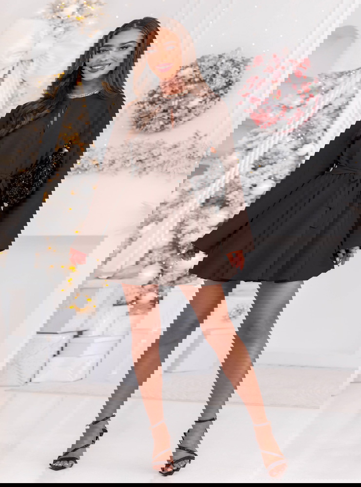 Czekoladowy świąteczny kombinezon jak...