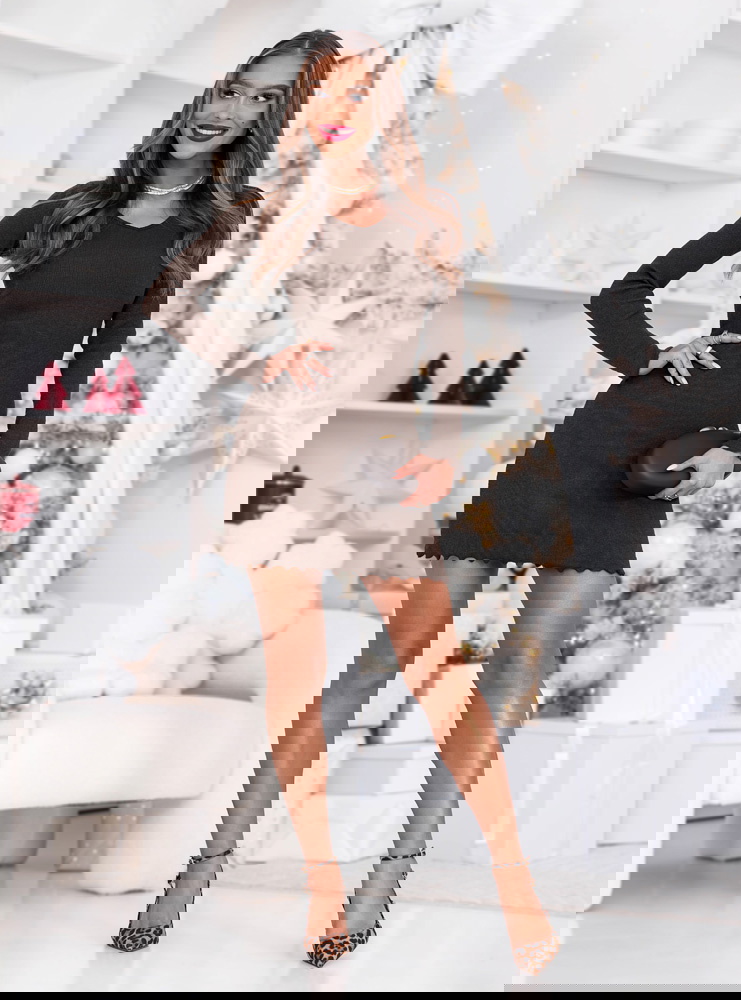 Czekoladowa prążkowana dopasowana...