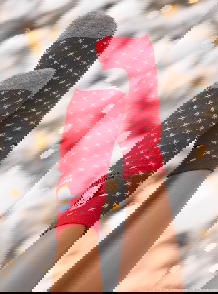 Świąteczne skarpetki damskie Jonte -...