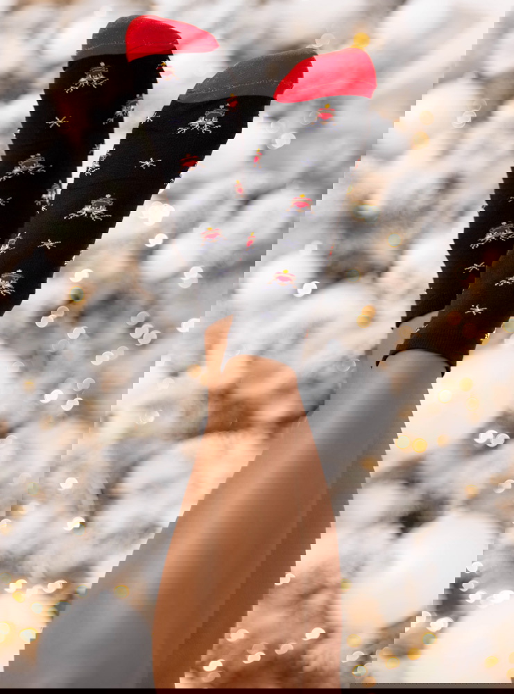 Świąteczne skarpetki damskie Jonte -...