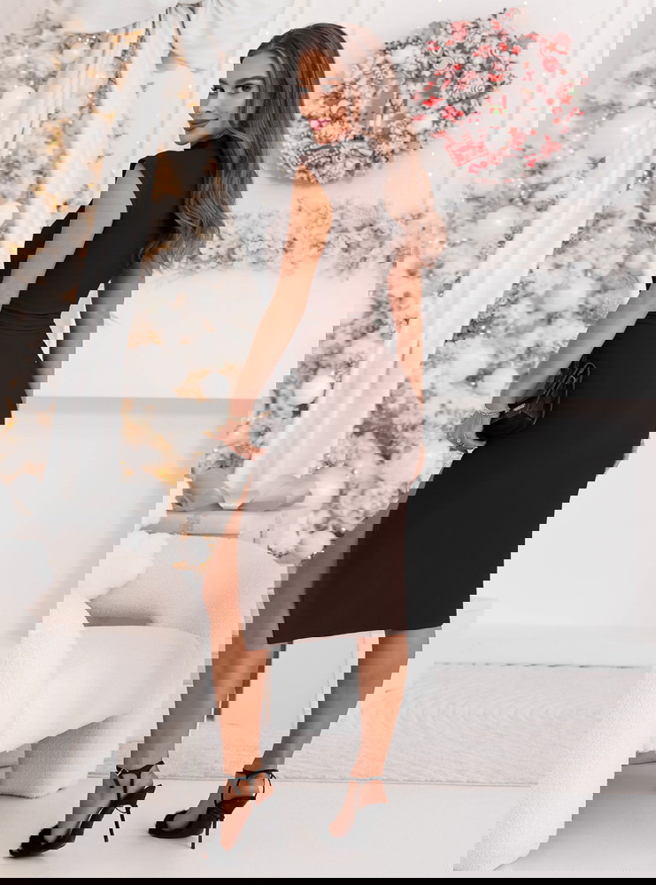 Czekoladowa dopasowana świąteczna...