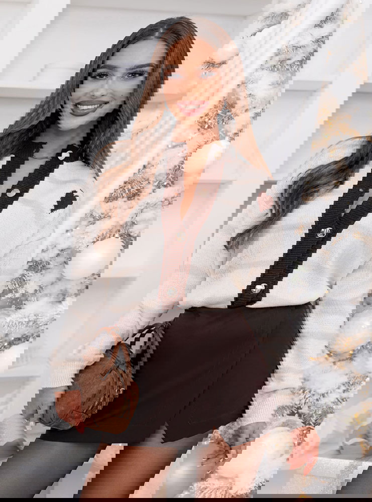 Sweter zapinany na guziki Cherish -...