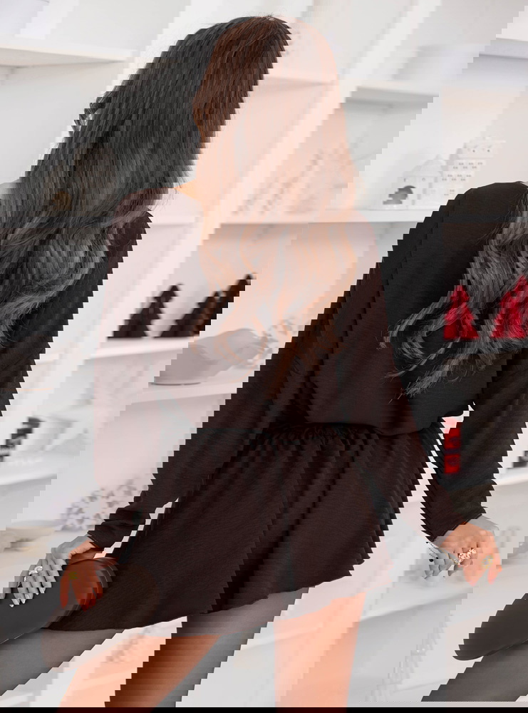 Czekoladowy świąteczny kombinezon jak...