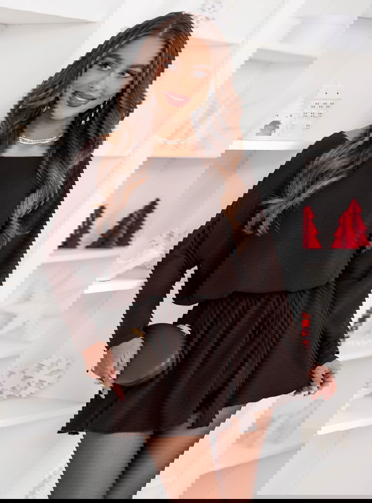 Czekoladowy świąteczny kombinezon jak...