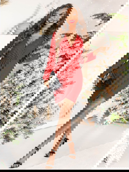 Malinowa błyszcząca...