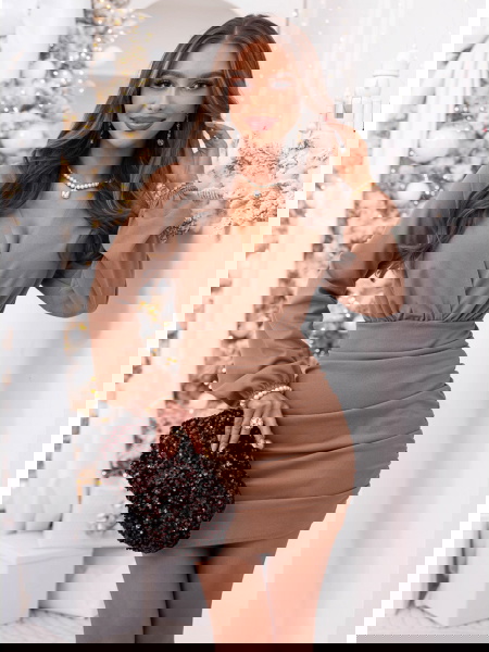 Sukienka mini na święta z... 2