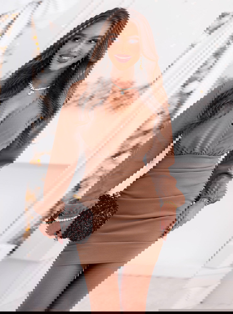 Sukienka mini na święta z...