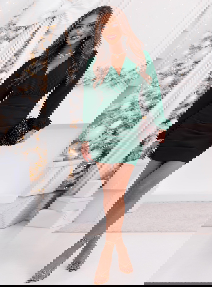 Sukienka mini na święta z...