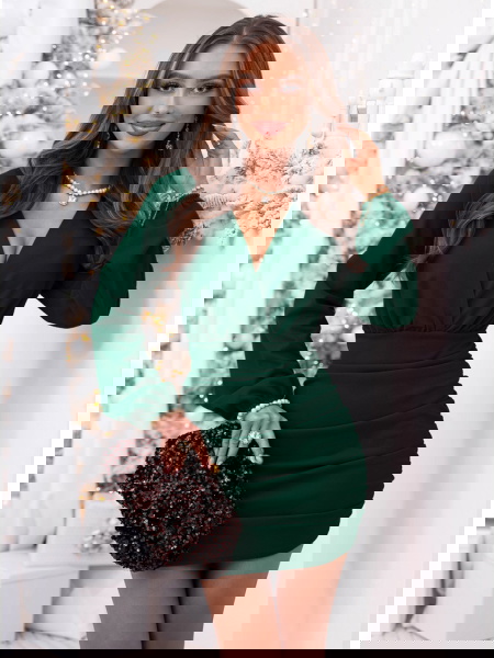 Sukienka mini na święta z...