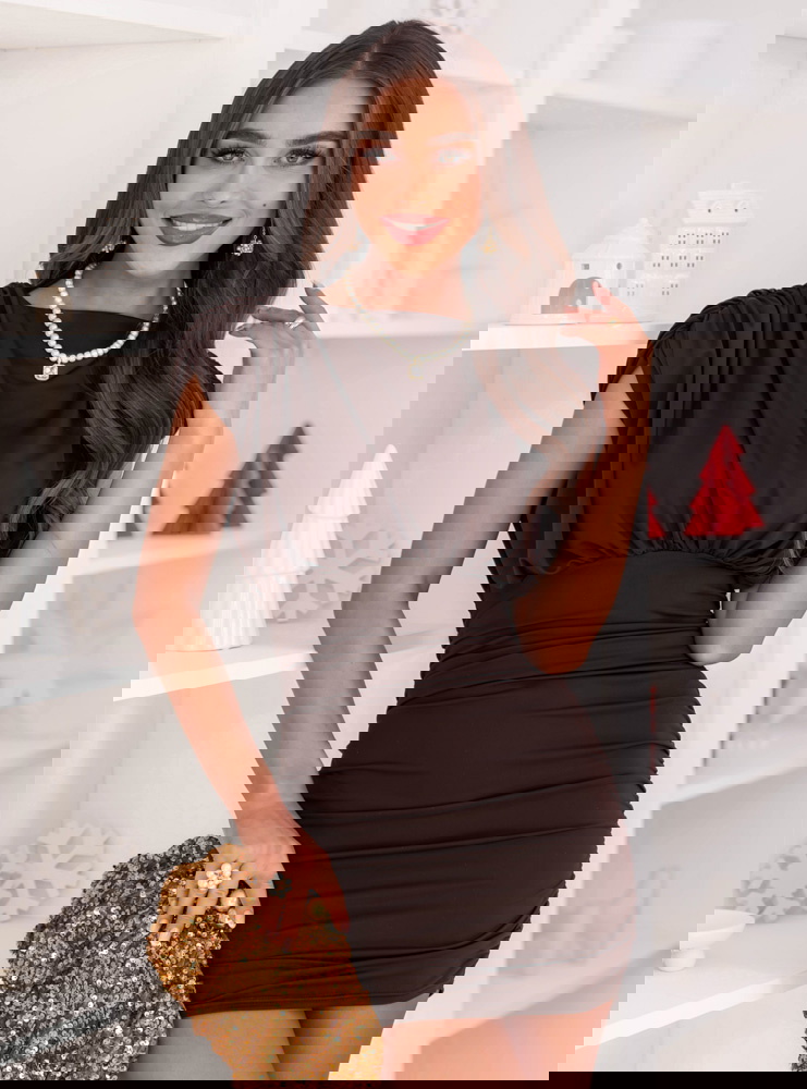 Czekoladowa dopasowana świąteczna...