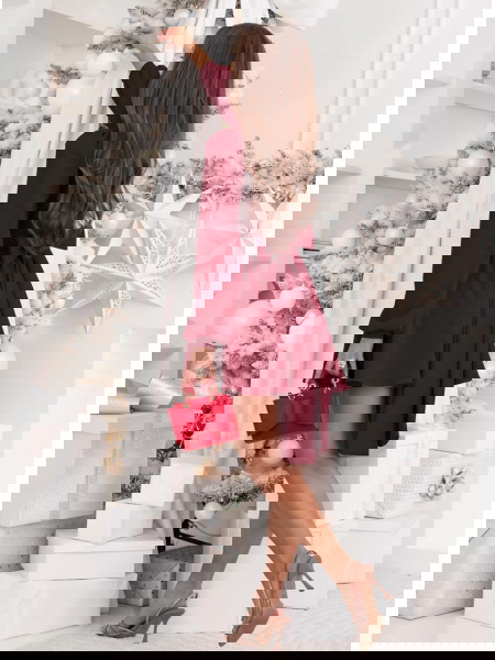 Bordowa rozkloszowana... 2