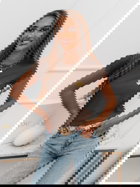 Czekoladowa koszulka na...