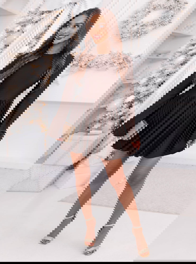 Czekoladowa rozkloszowana świąteczna...