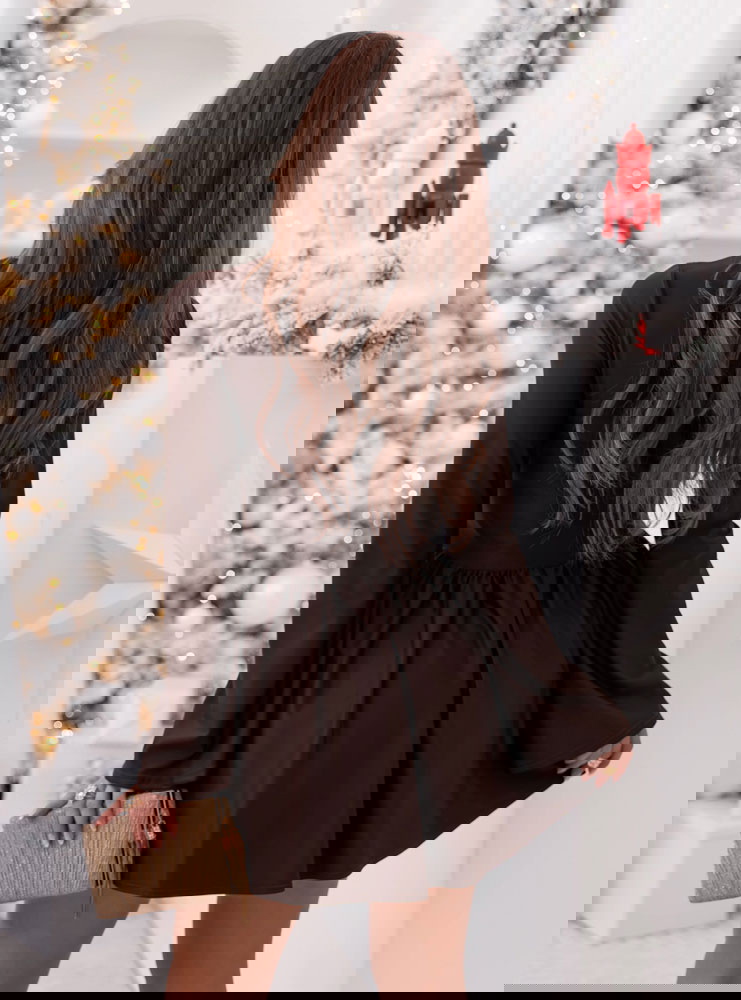 Czekoladowa rozkloszowana świąteczna...