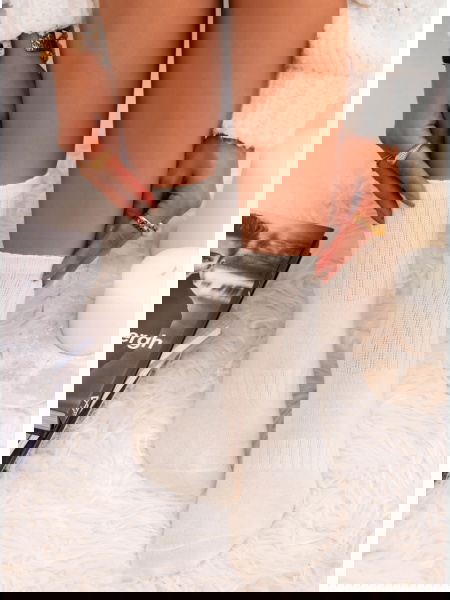 Białe damskie skarpetki Taygon 2