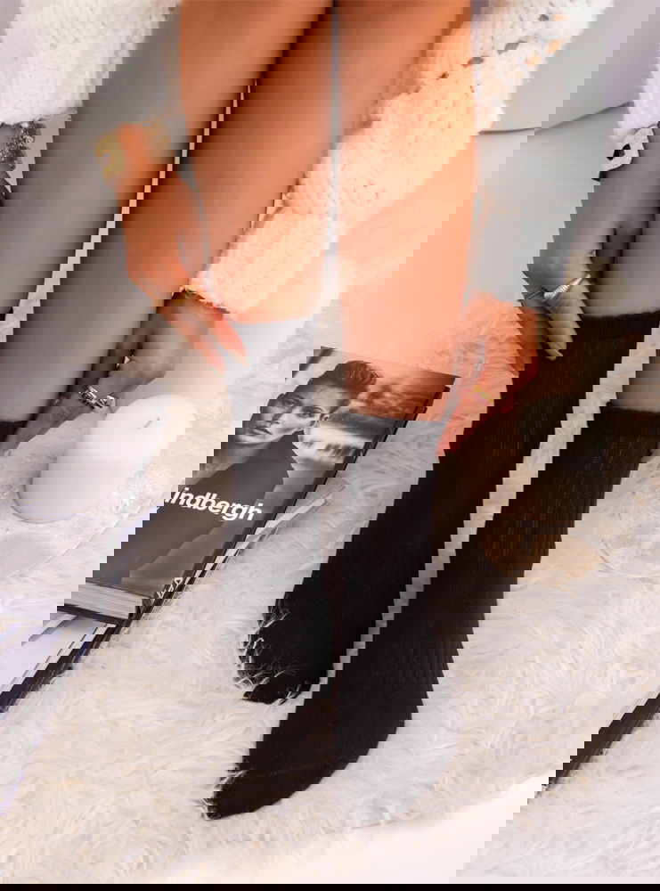 Czarne damskie skarpetki Taygon