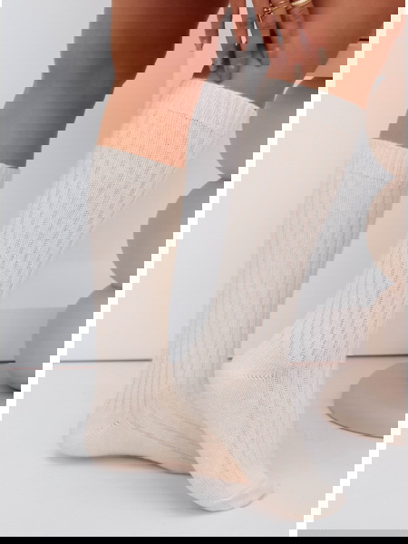 Podkolanówki prążkowane...