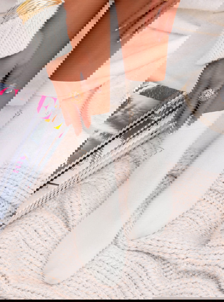 Skarpetki z ozdobnym napisem Liekess...