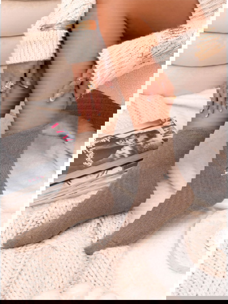 Skarpetki z ozdobną...