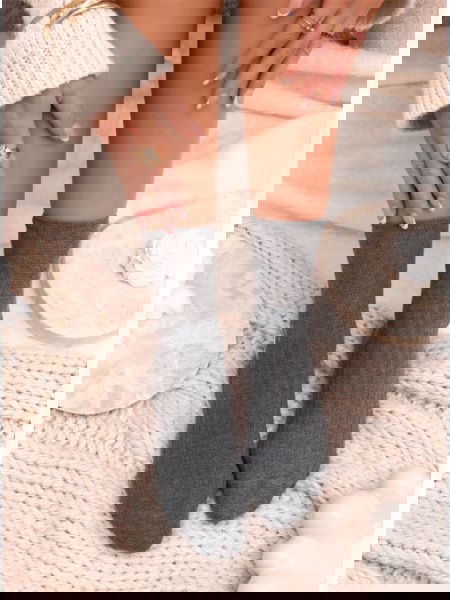 Popielate skarpetki z... 2